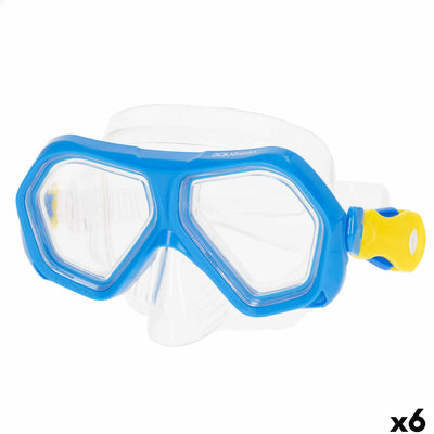 Óculos de Mergulho AquaSport Azul (6 Unidades)
